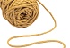 Шнур полиэф. для вязания и макраме  3 мм (золотой)