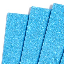 Фоамиран глиттерный перламутровый 20х30, толщина 2мм (010, синий)