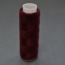 Нитки шелк для ручной вышивки Китай  (318, т.бордо)