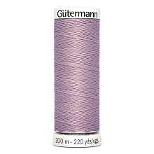 Нить Sew-All 100/200 м для всех материалов, 100% полиэстер Gutermann (568, гр.розовый)