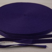 Лента киперная х/б 10мм цветная  (24, фиолетовый)