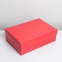 Коробка складная «Красная», 30 х 20 х 9 см