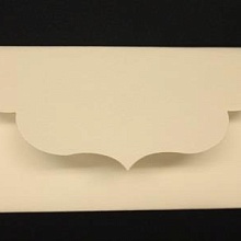 Основа для подарочного конверта №3 комлпект 3шт (301, белый)