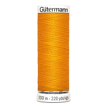 Нить Sew-All 100/200 м для всех материалов, 100% полиэстер Gutermann (362, оранжевый)