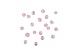 Бусинки стразы декор. 4мм ромб голограмма (уп=5шт)   28206 (5, розовый)