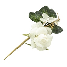 MH1-1679 Декоративный букетик 'Роза', 1шт, Astra&Craft (2, белый)