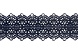 Кружево гипюр №8437 6,5см  (154, т.синий)