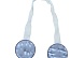 Клипса-магнит для штор Астра 0368-0053  (А789, голубой)