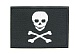 Термоаппликация 'Пиратский флаг', 8*5.7см, Hobby&Pro