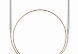 Спицы Addi, круговые, супергладкие, никель, №3,75, 80 см