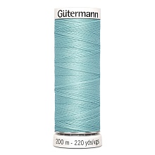 Нить Sew-All 100/200 м для всех материалов, 100% полиэстер Gutermann (331, св.мор.волна)