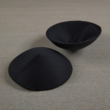 Чашечки круглые (1 пара)  (S, черный)