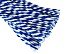 Проволока синельная, спираль двухцв., 6*300мм (20шт) (28411, белый/синий)
