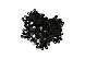 Пайетки плоские, 3 мм, упак./10 гр., Astra&Craft (А50, черный голограмма)