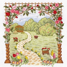 Набор для вышивания "PANNA" Ц-0901 "Любимый сад" 28 Х 29.5 СМ
