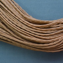 Шнур кожаный нитепрошивной  (14, св.коричневый)