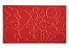 Заплатка самоклеющаяся детская (ткань) 145х245мм (красный)