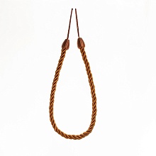 Подвязка для штор крученая (1пара)   (45, терракот)