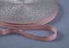 Лента киперная декоративная цветная №7456 10 мм (41, розовый/серебро)
