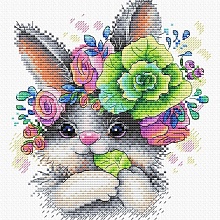 Набор для вышивания Очаровательный кролик