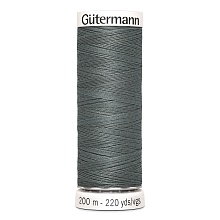 Нить Sew-All 100/200 м для всех материалов, 100% полиэстер Gutermann (701, т.серый)