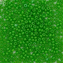 Бисер Preciosa 10/0 ~5гр  (17156, зеленый непрозрачный блестящий)