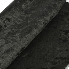 Плюш М-4121 винтажный тонкий (50 см*50 см) цв черный