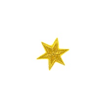 Термоаппликация Звезда  (1, золото)