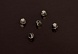 Бусинки стразы декор. 6мм Diamond (уп=5шт)   28173 (4, металл)