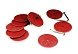 Набор креплений фибра №30 для игрушек,  упак. :10 дисков 30мм, 5 Т-образных шплинтов 2,0 см.