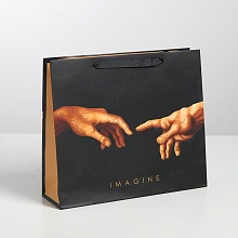 Пакет ламинированный горизонтальный Imagine, M 30 × 26 × 9 см