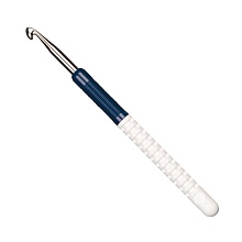 Крючок вязальный Addi с пластиковой ручкой, №6, 15 см	