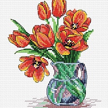 М-089 Набор для вышивания Весенние тюльпаны