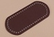 Донце для сумки, 22×10×0,3см, коричневый