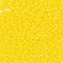 Бисер Preciosa 10/0 ~5гр  (88110, желтый непрозрачный блестящий)