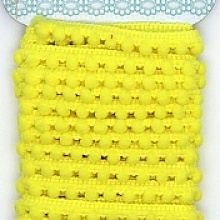 Ленточка для творческих работ «Рукоделие» 10мм х 3м (цвет: желтый)