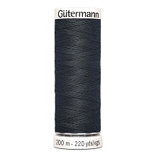 Нить Sew-All 100/200 м для всех материалов, 100% полиэстер Gutermann (799, графит)