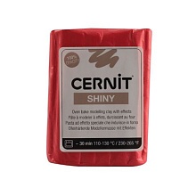 Пластика Cernit SHINY блестящий 56гр (400, красный)