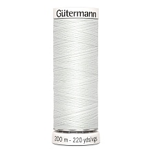 Нить Sew-All 100/200 м для всех материалов, 100% полиэстер Gutermann (643, св.серый)