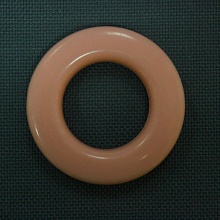 Люверсы пласт 2,5 см  (уп=10шт)   (6, розовый)