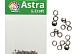 Зажимные бусины 2мм, 100шт/уп, Astra&Craft (никель)