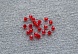 Бусинки стразы декор. 5мм простые (уп=5шт)   28200 (3, красный)