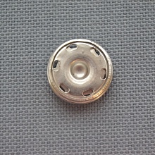 Кнопка пришивная 18мм из 2-х частей (2шт) (3, никель)