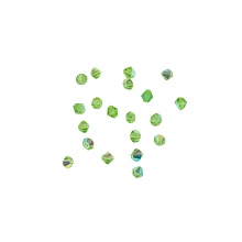 Бусинки стразы декор. 4мм ромб голограмма (уп=5шт)   28206 (1, зеленый)