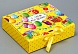 Складная коробка подарочная «С днём рождения», 20 х 18 х 5 см
