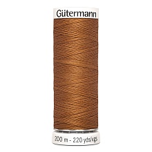 Нить Sew-All 100/200 м для всех материалов, 100% полиэстер Gutermann (448, св.коричневы...