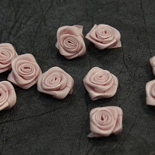 Цветы пришивные 1,9 см (уп=5шт) (123, жемчужно-розовый)