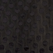 Трикотаж горох флок 43702 (1, черный)