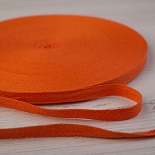 Лента киперная х/б 10мм цветная  (32, оранжевый)