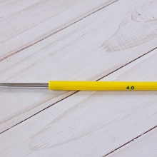 Крючки для вязания с пласт.ручкой   (4,0мм)